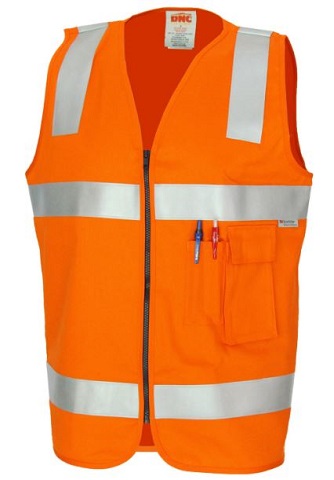 DNC Patron Saint Flame Retardant Safety Vest with 3M F/R Tape 3410