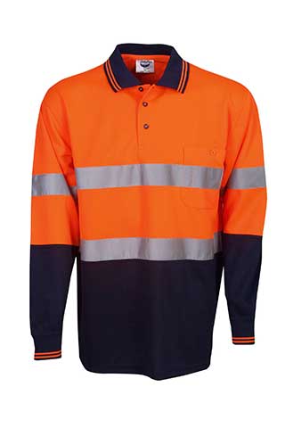 Blue Whale Day/Night Hi Vis Cooldry Polo P91