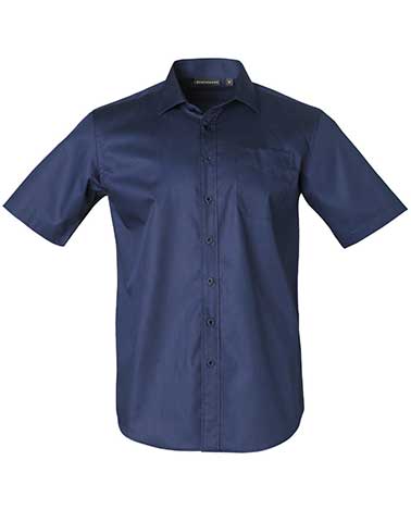 Benchmark Barkley Men's Taped Seam S/S Shirt M7110S
