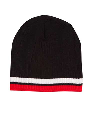 Winning Spirit Contrast Stripe Beanie CH63