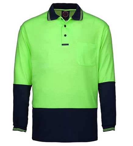 Ritemate Hi Viz Polo L/S RM2346