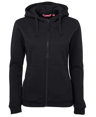 JB's wear Ladies Full Zip Fleecy Hoodie 3HJ1