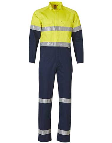 Industrial Australian Wear Men's Two Tone Coverall SW207